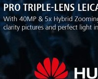 'Nieuwe smartphone Huawei heeft triple-lens 40 megapixel camera'