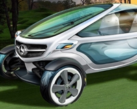 Mercedes ontwikkelt luxe golfkarretje Vision Golf Cart 