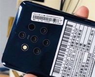 Foto uitgelekt van Nokia 9 met vijf camera's aan de achterkant