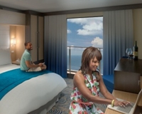 Cruiseschip Royal Caribbean krijgt 'virtuele balkons'