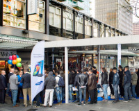 Samsung Galaxy S5 zorgde voor lange rijen in Rotterdam