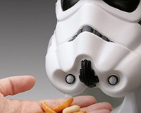 Star Wars-hoofden als snackdispenser (video)