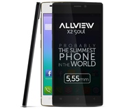 Allview lanceert 's werelds dunste smartphone X2 Soul in Europa